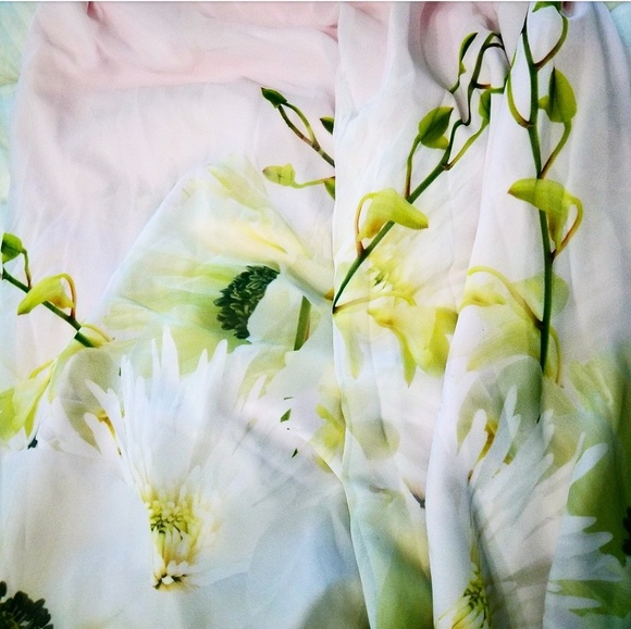 🍒NWT🍒 TED BAKER PEARLY PETAL MAXI DRESS - Picture 6 of 8